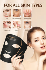 14™ Silicone Face & Neck Photon Rejuvenation Mask – Bendable, Portable & Skin-Fitting